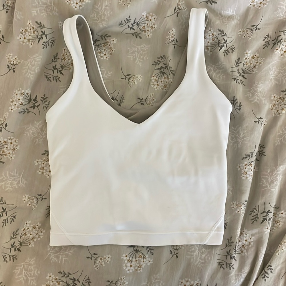 lululemon align tank white